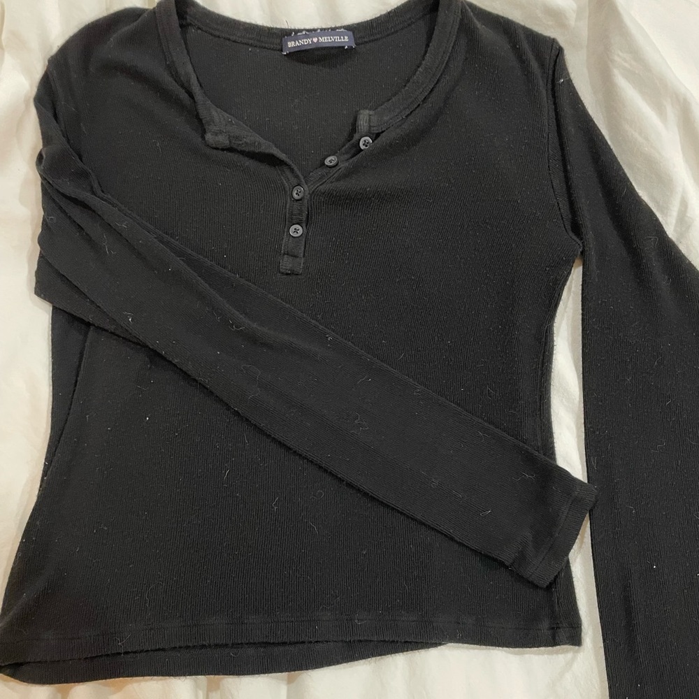 Brandy Melville Black Long Sleeve